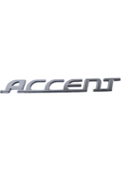 Accent Yazısı Hyundai Bagaj Yazısı