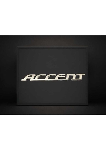Ithal Hyundai ''accent Bagaj Yazısı'' Era Kasa Accent Bagaj Yazısı Era Kasa