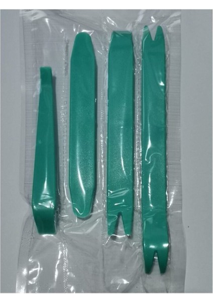 Araç Oto Teyp Torpido Plastik Aksam Trim Sökme Aparatı 4 'lü Set