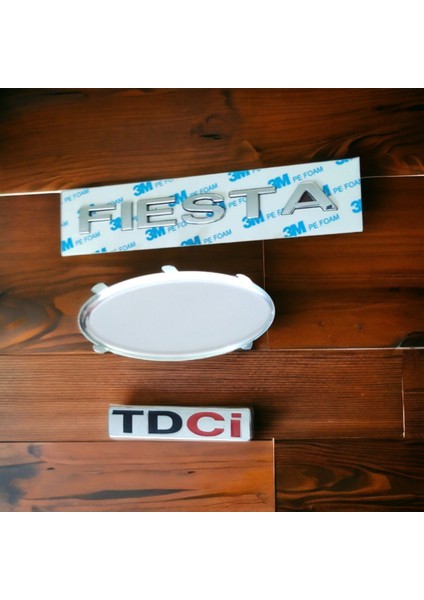 Fiesta Yazı ve Tdci Yazı Fiesta 3 Lü Set (Ithal) 2002-2008 Tırnaklı Ön Arma Fiesta