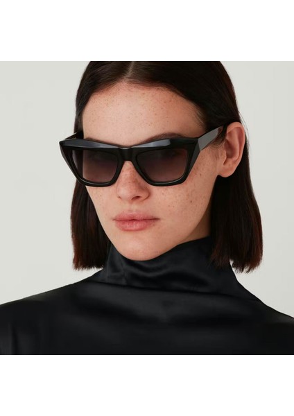 6773 1 Cat Eye Siyah Kadın Güneş Gözlüğü modelleri