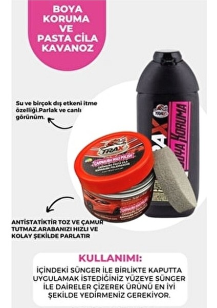 Araba Oto Boya Koruma ve Pasta Cila modelleri