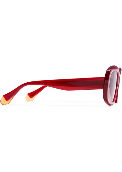 6942 6 Dikdörtgen Bordo Kadın Güneş Gözlüğü modelleri