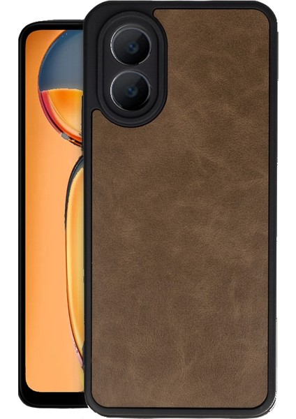 Oppo A38 Kılıf Aras Seri Deri Kapak