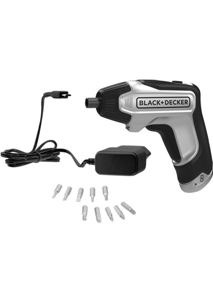 Black & Decker Silver Series Şarjlı Tornavida Seti 3.6V BCF611SCK-QW