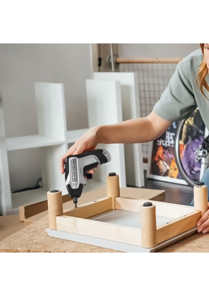 Black & Decker Silver Series Şarjlı Tornavida Seti 3.6V BCF611SCK-QW