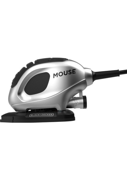 Black & Decker Silver Series Mouse Detay Zımpara Makinesi ve Aksesuar Seti 55 W BEW230SBC-QS