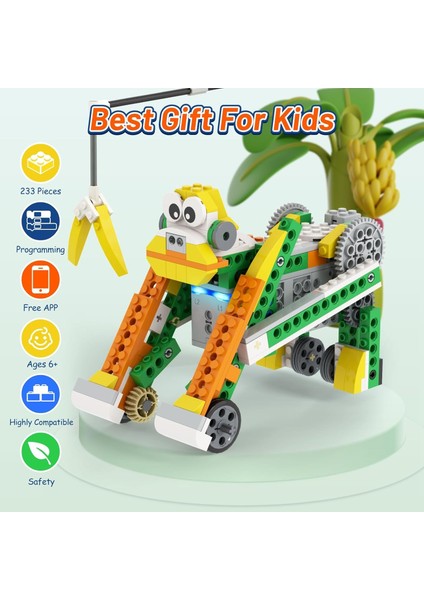 Apitor 20'si 1 Arada Robot Oyuncaklar, App Kontrollü - Programlanabilir Yapım Seti fiyatları