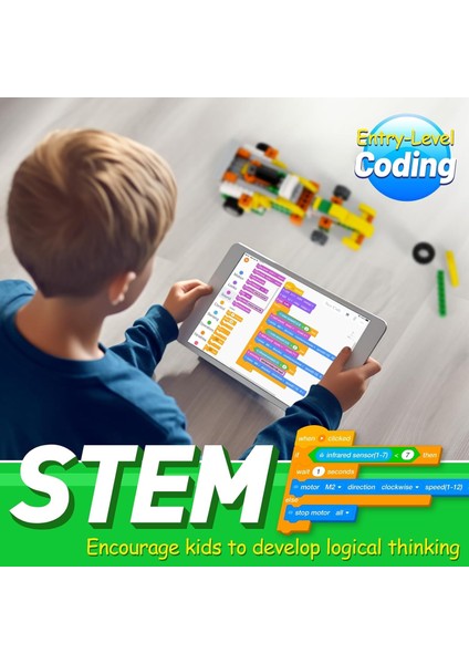 Apitor 20'si 1 Arada Robot Oyuncaklar, App Kontrollü - Programlanabilir Yapım Seti modelleri