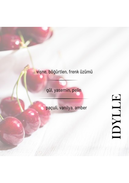 Idylle EDP Kadın Parfüm 50ml | Meyveli-Şekerli-Çiçeksi | Vişne, Ahududu, Yasemin, Paçuli indirimleri