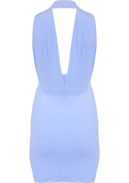 Morella Göğüs ve Sırt Dekolteli Gül Detaylı Elbise fiyatları