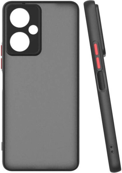 Tecno Camon 19 Kılıf Hux Arkası Buğulu Sert Mika