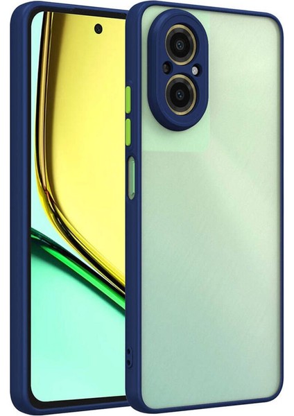 Realme 12 Lite Kılıf Hux Arkası Buğulu Sert Mika