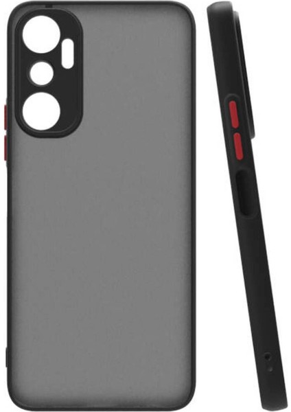 Infinix Hot 20 Kılıf Hux Arkası Buğulu Sert Mika