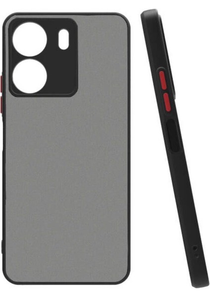 Xiaomi Poco C65 Kılıf Hux Arkası Buğulu Sert Mika