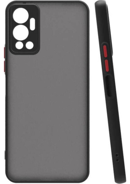 Infinix Hot 12 Kılıf Hux Arkası Buğulu Sert Mika