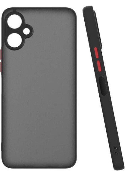 Tecno Spark 9t Kılıf Hux Arkası Buğulu Sert Mika + Ekran Koruyucu