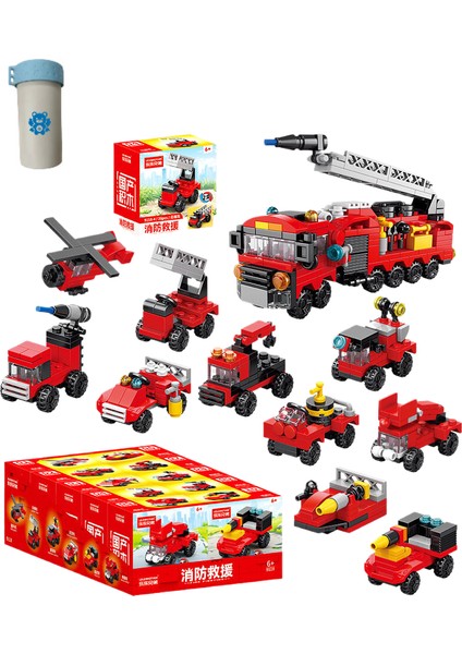 Erkek Çocuklar Için Eğitici Montaj Oyuncakları, Küçük Kutu Parçacık Yapı Taşları, 10 Kutu (Yurt Dışından)