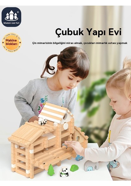 Luban Gömme ve Zıvana Yapı Taşları, Çocukların Erken Eğitim Bulmacası, Uygulamalı Yapım (Yurt Dışından)