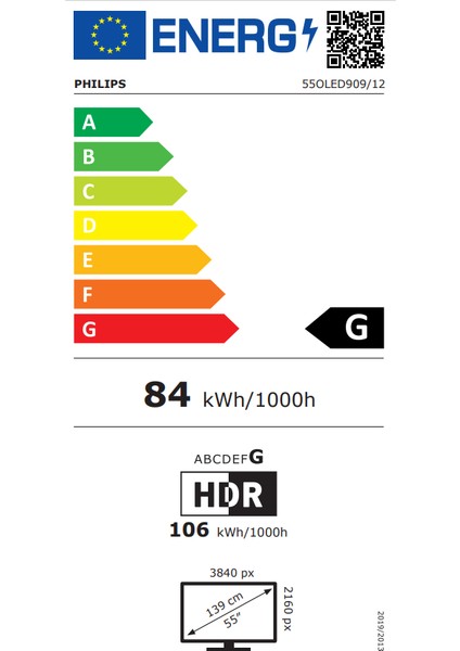 Phılıps 55OLED909/12 55'' 139 Ekran Uydu Alıcılı 4K Ultra HD Ambilight LED TV