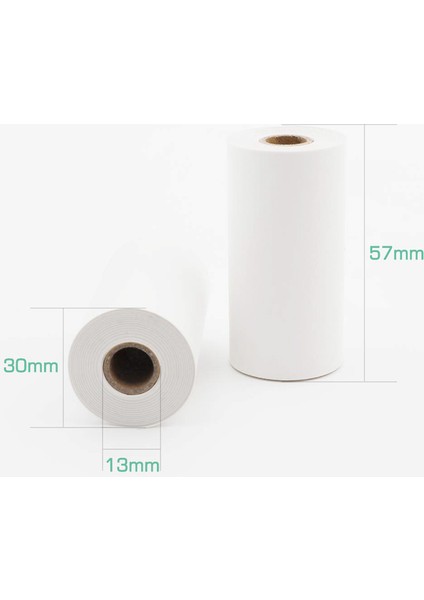 Paperang P1 P2 Yazıcı Için 3 Rulo Yazdırılabilir Kağıt Termal Kağıt 57X30MM Fotoğraf Kağıdı (Yurt Dışından) modelleri