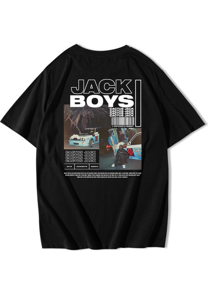Unisex Oversize Travis Scott Jack Boys Cactus Jack T-Shirt