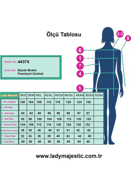 Puantiyeli Büyük Beden Klasik Gömlek indirimleri