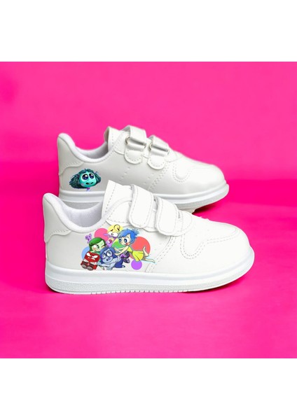 Düz Ters Baskılı Sneaker Çocuk Spor Ayakkabı Okul modelleri