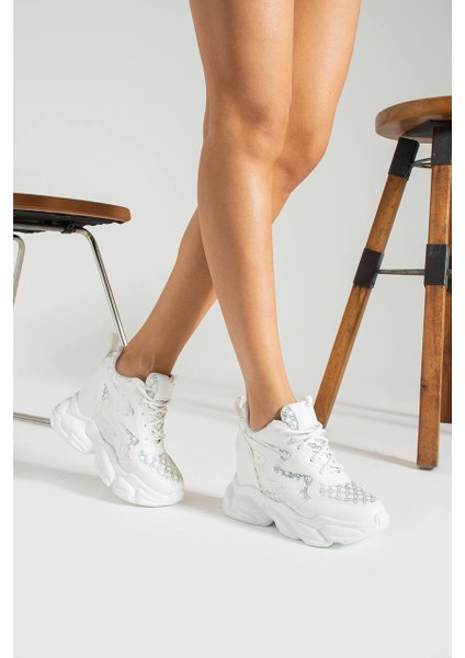 Lady Dolgu Topuklu Kadın Spor Ayakkabı modelleri