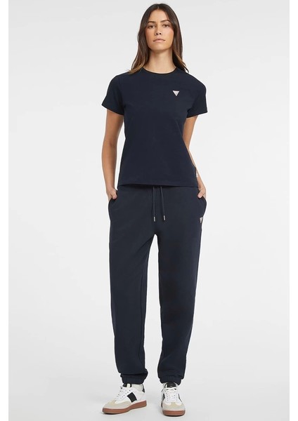 Kadın Classic Mini Üçgen Logolu T-Shirt fiyatları