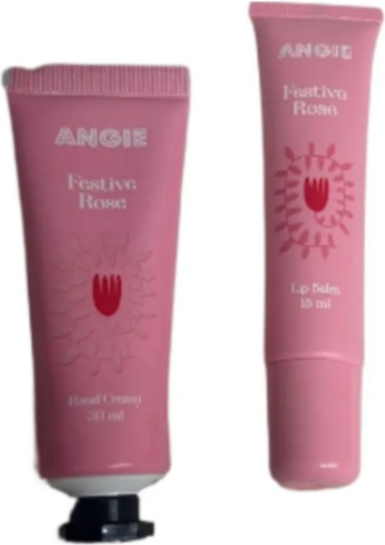 Festive Rose Krem ve Lip Balm