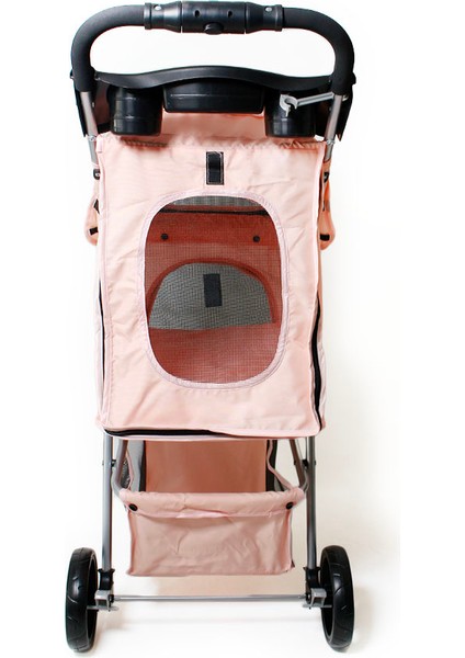 Justie Pet Sidney Kedi & Köpek Arabası Pembe 80 x 46 x 99 cm