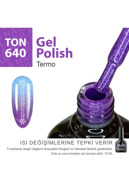 Kalıcı Oje Nailsoul Termo Simli Ton 640 10 ml modelleri