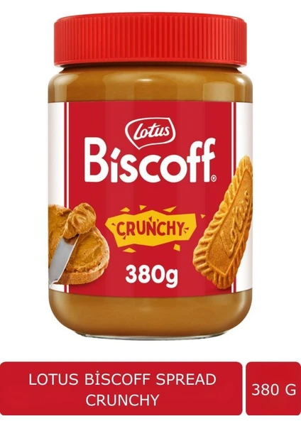 Bıscoff Sürülebilir Spread Crunchy 380 gr