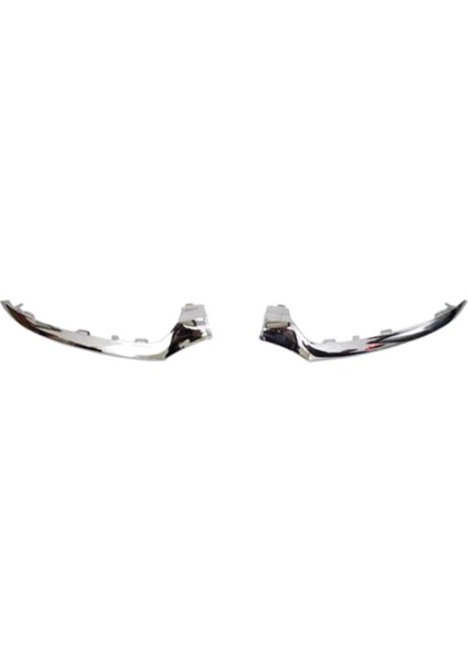 Sol ve Sağ Ön Tampon Altı Spoyler Krom Trim Mercedes C Sınıfı Için W205 C180 C200 A2058851374 A2058851474 (Yurt Dışından)
