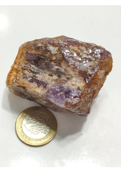 Dekoratif 1. Kalite Ham Uruguay Ametist (Mor Yakut) Kristal P20