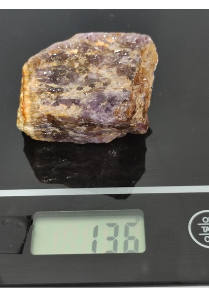 Dekoratif 1. Kalite Ham Uruguay Ametist (Mor Yakut) Kristal P20