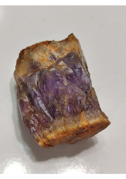 Dekoratif 1. Kalite Ham Uruguay Ametist (Mor Yakut) Kristal P18