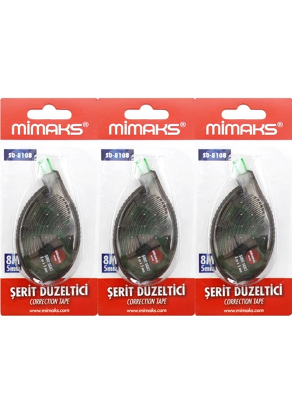 Şerit Silici Daksil 5MMX8M SD-8108 3 Adet