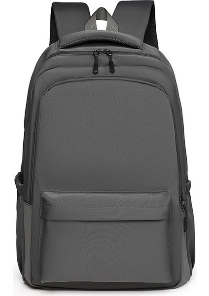 Moda Büyük Kapasiteli Çift Sırt Çantası Basit Işe Gidiş Seyahat Sırt Çantası Çok Yönlü Trendy Lise Öğrencisi Okul Çantası (Yurt Dışından)