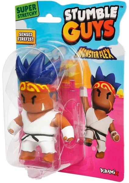 Monster Flex Stumble Guys Stretch Figür 11962 Sensei Firefist modelleri