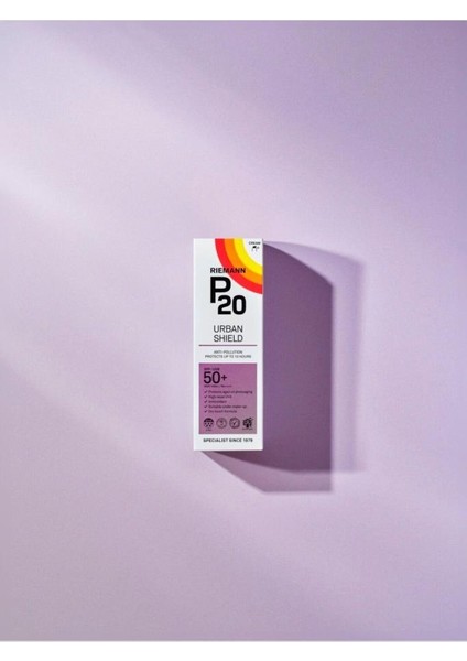 P20 Urban Shield SPF50+ Face 50G Koruyucu Güneş Kremi