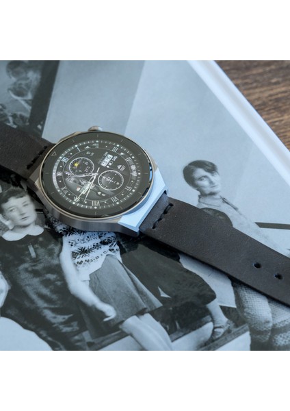 22 mm Tek Kat Deri Saat Kayışı-Siyah modelleri