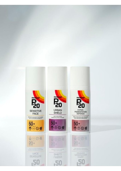 P20 Urban Shield SPF50+ Face 50G Koruyucu Güneş Kremi fırsatları