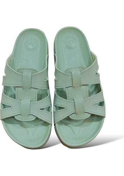 Anatomik Taban Rahat Trend Kadın Terlik YEŞİL