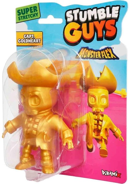 Monster Flex Stumble Guys Stretch Figür 11962 Capt Goldheart