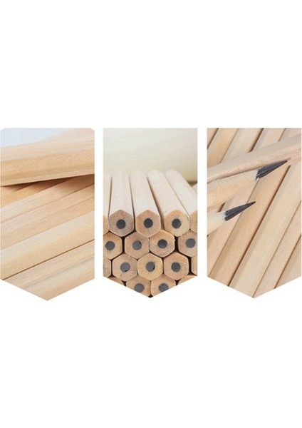 100 Adet/ahşap Kalem Hb Hex Kalem Kırtasiye Ofis Malzemeleri (Yurt Dışından) indirimleri