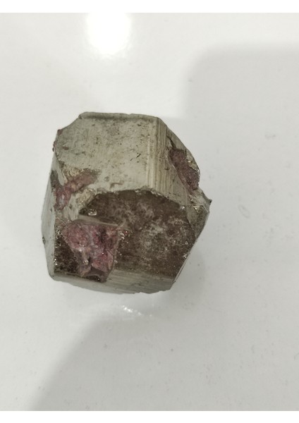 Koleksiyonluk Nadir Bulunan Süper Kaliteli Pirit Kristalleri Doğal P4
