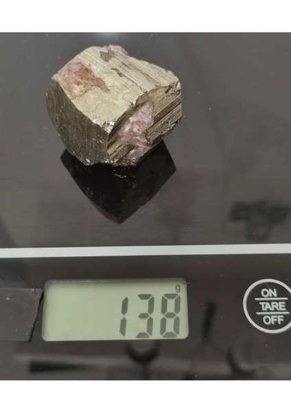 Koleksiyonluk Nadir Bulunan Süper Kaliteli Pirit Kristalleri Doğal P4