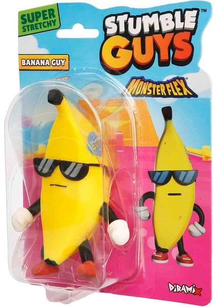 Monster Flex Stumble Guys Stretch Figür 11962 Banana Guy modelleri